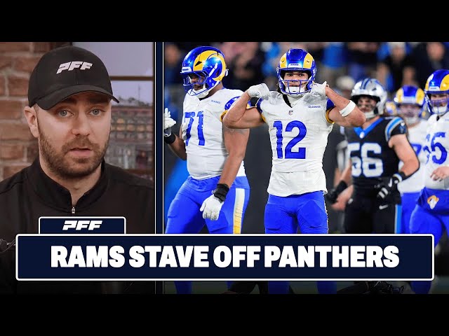 Los Angeles Rams vs. Carolina Panthers Review | PFF Grade Release Show