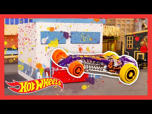 HOT WHEELS ULTIMATE CAR DÉCOR CHALLENGE! 🛠🎨 | HW ART CARS™ in EXPRESS YOUR ART SIDE | @HotWheels​
