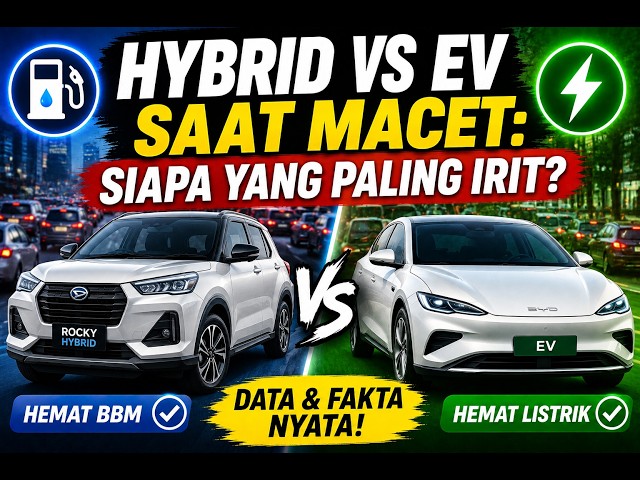 Hybrid vs. EV | Which Is More Efficient in Traffic??