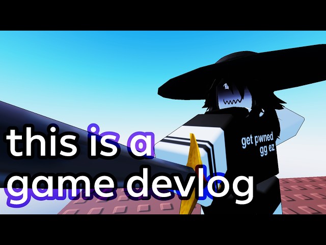 random roblox game devlog