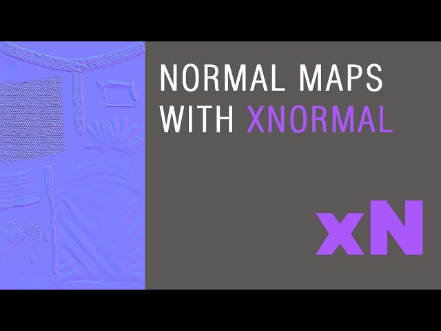 Making Bard pt.17 - Normal maps with xNormal (photoshop plugin)