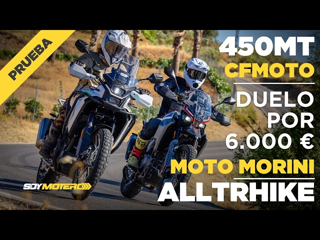 CFMOTO 450 MT vs Moto Morini Alltrhike 450: ¿Cuál es la mejor trail A2?
