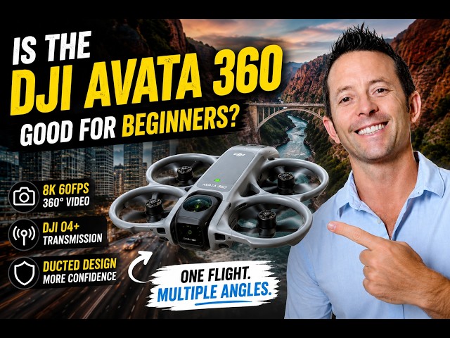¿Es el DJI Avata 360 adecuado para principiantes?