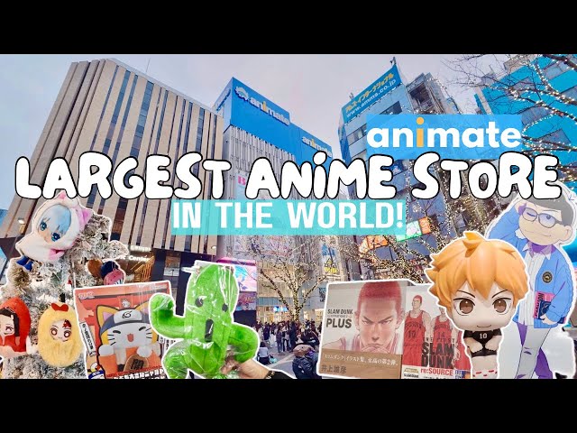 LIVING IN JAPAN 090 | Largest Anime Store in the World! | Animate Ikebukuro Full Tour + Prices!