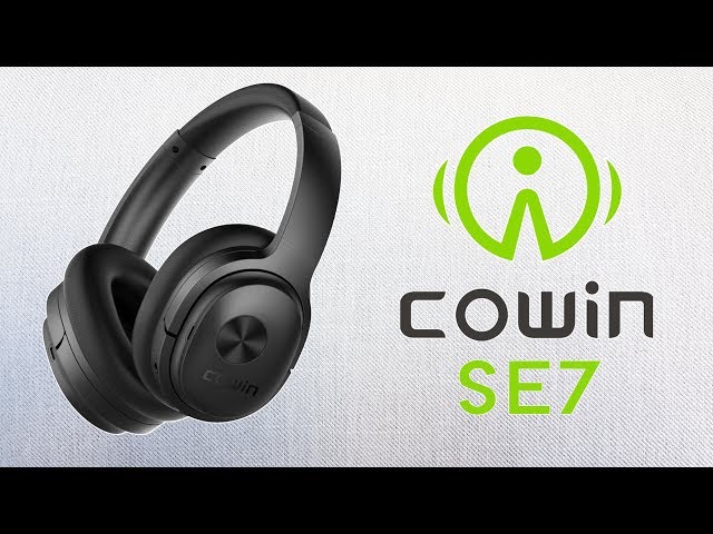COWIN SE7. Wireless Bluetooth Headphones with Active Noise Cancellation (ANC)