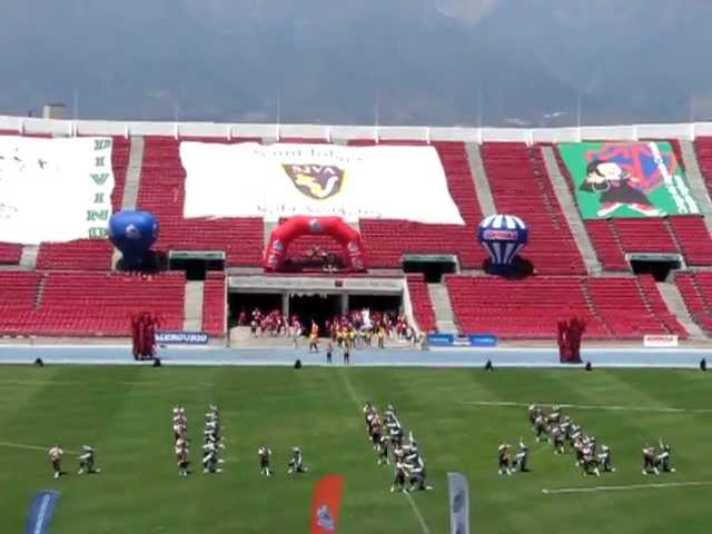 Baile en cancha SJVA 2012!