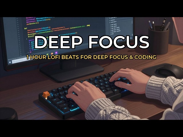 1 Hour Lofi Beats for Deep Focus & Coding
