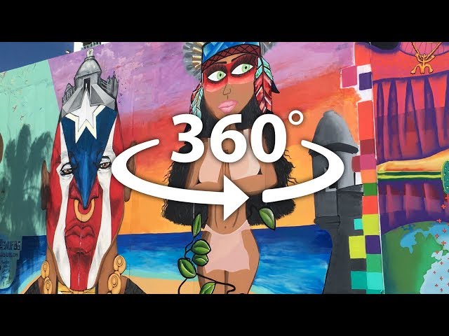 Miami Wynwood Walls & Oceans Drive in 360°