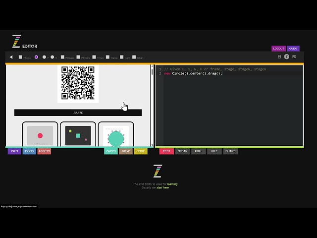 ZIM Editor & Zapps — Zero-Barrier Learning for Everyone