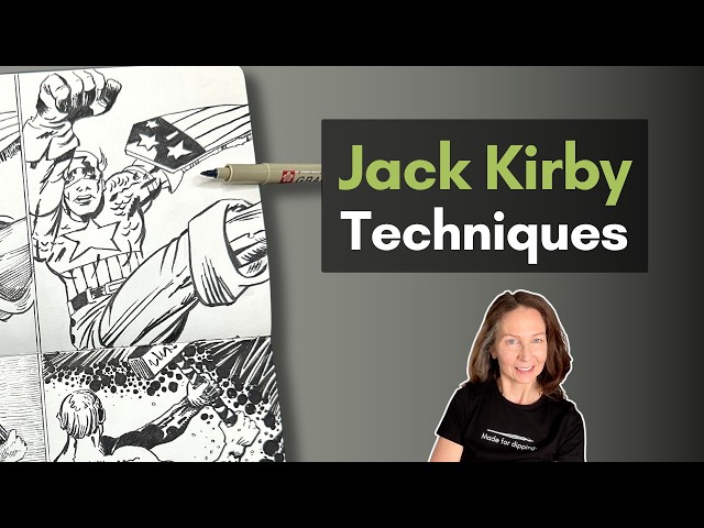 How to Shade Like Jack Kirby | Master Study for Pen and Ink Drawing
