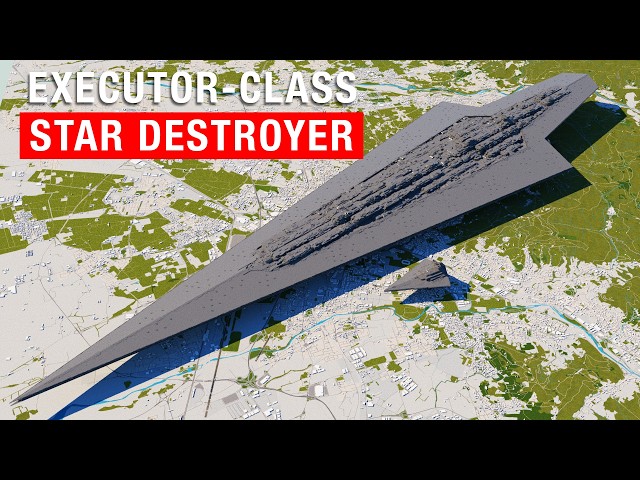 The Immense Size of the Executor-Class Star Destroyer