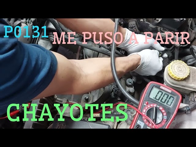 P0131 ESTE VEHÍCULO ME PUSO A PARIR CHAYOTES