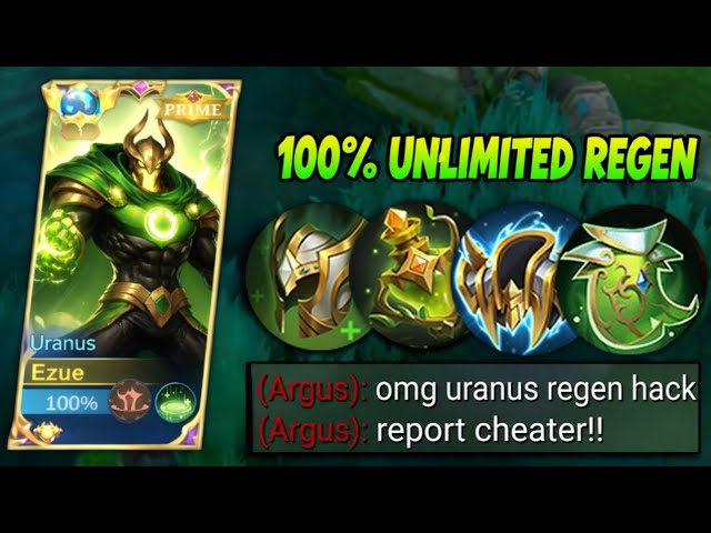 URANUS  BEST HIGH MAX HP REGEN BUILD 2026!😱 THIS BUILD IS LITERALLY BROKEN! (PLS TRY THIS BUILD)