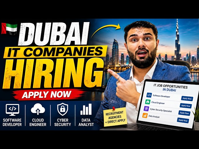Dubai IT Jobs 2026 | Stop Applying Only on LinkedIn