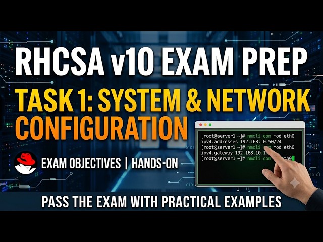 RHCSA v10 Exam Prep 2026 | Question 10 Free Trial & Real Dump Analysis-Question1