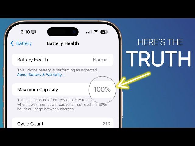 The ONLY Way to Keep 100% iPhone Battery Health!