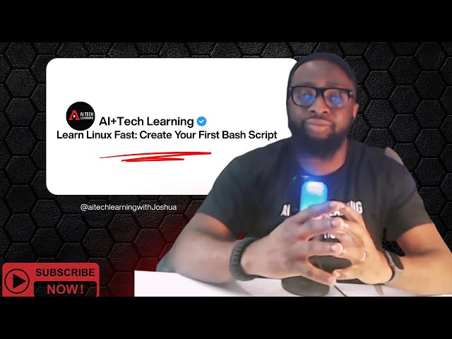 Learn Linux Fast: Create Your First Bash Script (System Info Project Tutorial)
