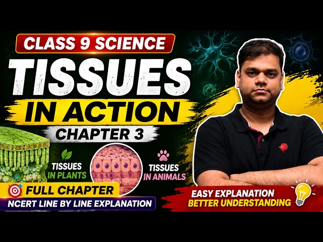 Tissues in Action - Class 9 Science Chapter 3 | Full Chapter