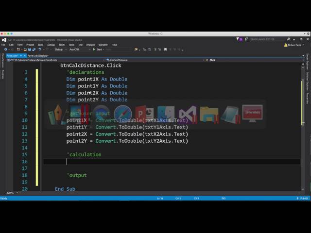 CS111 Distance Equation