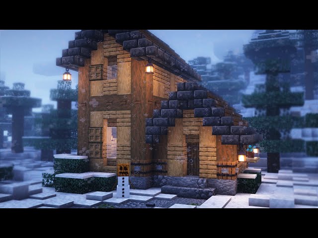 Medieval house Minecraft (tutorial)
