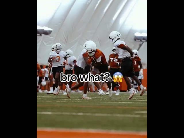 Cam Coleman on Texas will be cinema 😮‍💨 (via texasfootball/X)