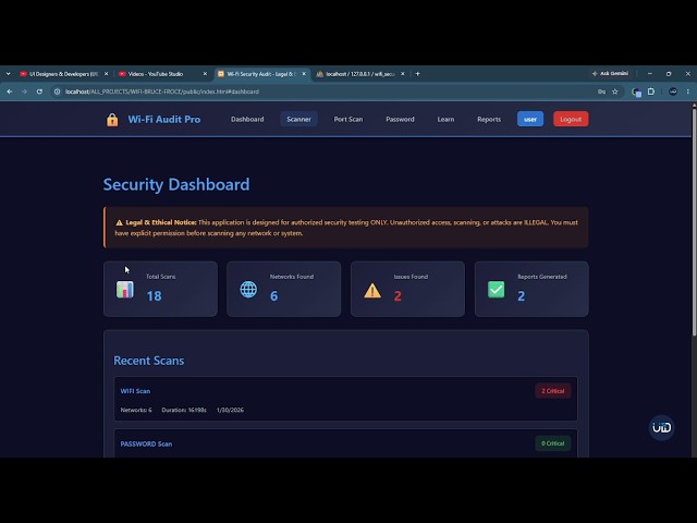 WiFi Audit Pro 🔐 | Complete Wi-Fi Security Audit Tool | Cybersecurity Project