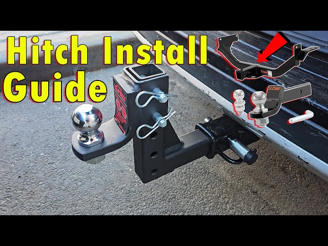 How to Install a trailer hitch in 10 minutes