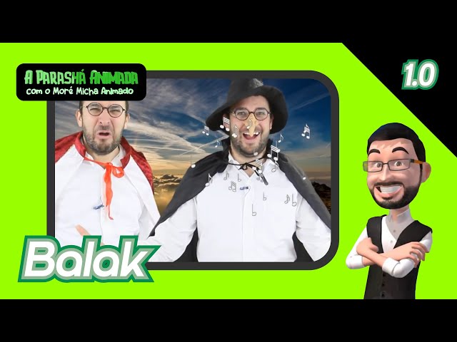 40 - Parashá Balak - A Parashá Animada com o Moré Micha Animado 1.0 - Micha Gamerman