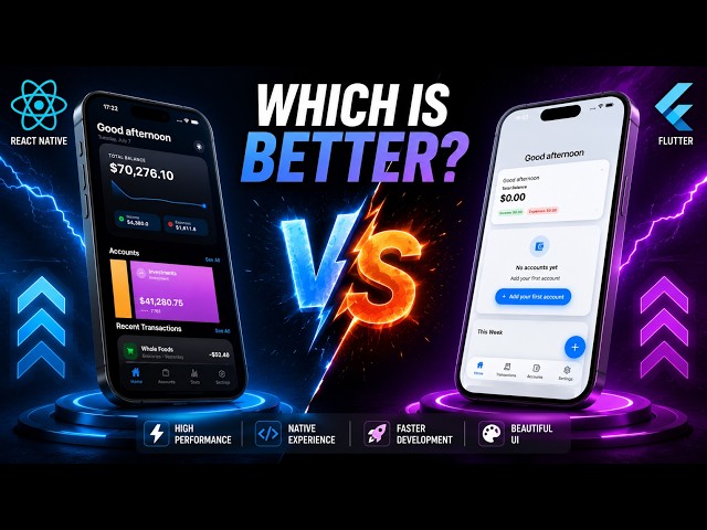 Flutter vs React Native for Vibe Coding in 2026 (AI Test)