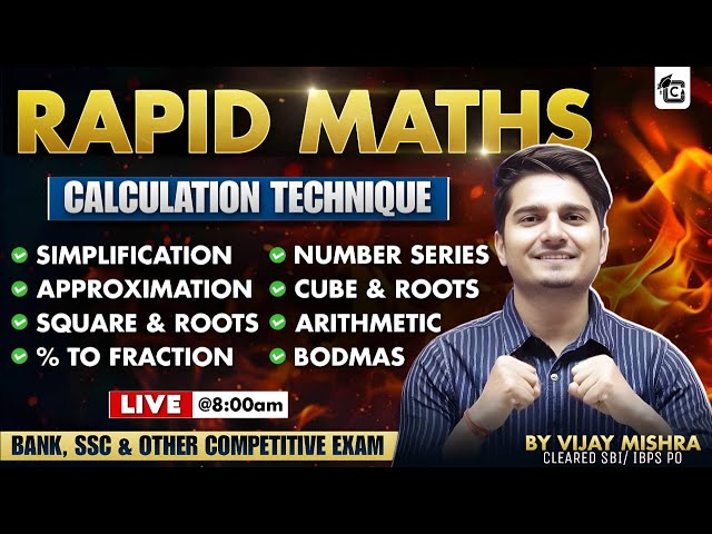 #159 Vedic Maths Tricks For Fast Calculation | Speed Maths for Bank Exams/ SSC by Vijay Mishra