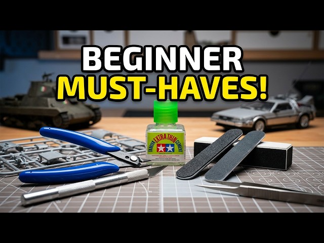 New to Scale Modeling? TOP 10 Essential Tools for Beginners
