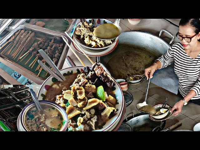 Unique Clear-Broth Beef Soto That’s Anything but Mainstream | Topped with Lamb Satay and Gulai Cu...