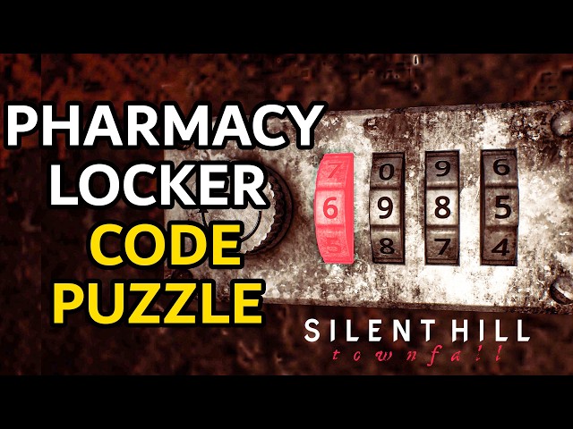 Silent Hill Townfall Pharmacy Locker Code Puzzle Solution How to Solve