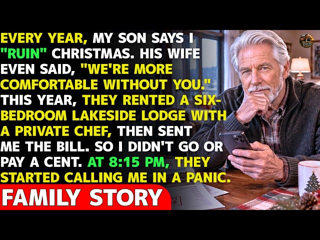 I Stopped Paying for Christmas—Then My Son and His Wife Started Panicking Over Their Unpaid Big Bill