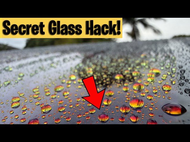 How to clean & protect glass Diy Detail Envy Glass Sealant