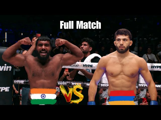 Ankit Baiyanpuria Vs top UFC lightweight contender Arman Tsarukyan Full Match