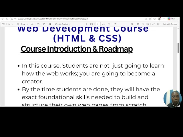 🌐 WEB DEVELOPMENT WITH HTML & CSS