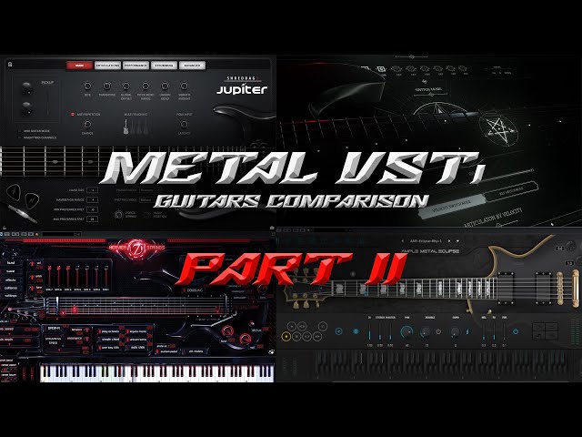 4 Metal VSTi Guitars Comparison | Part II