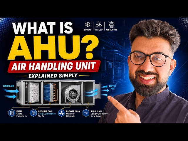 What is an AHU? Air Handling Unit Explained | HVAC Basics