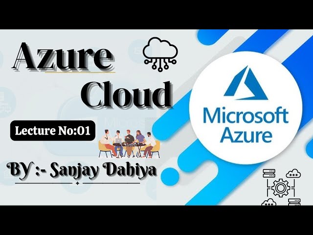 Azure Introduction Lecture-1 #Azure #MicrosoftAzure #AzureCloud #AzureServices #AzureFundamentals