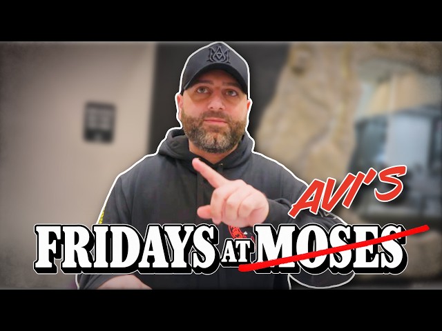 Fridays at Avi’s | What Happened to Moses?