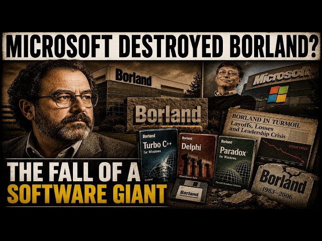 The Rise and Fall of Borland: How a Software Legend Lost Its Way