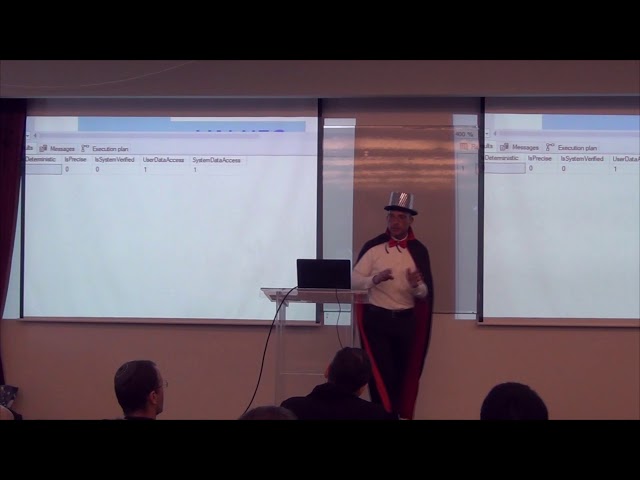 SQL Saturday 2019: Guy Glantser on Query Performance Tuning