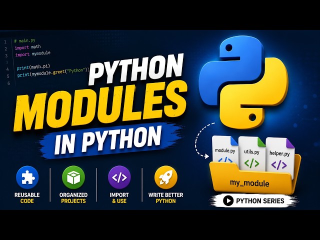 Python for GIS – Modules Explained with Practical Examples | Math, Random & More