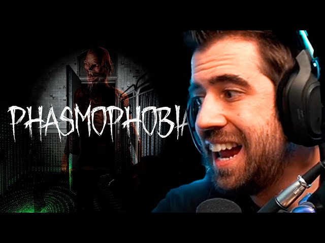 Auron juega Phasmophobia por primera vez