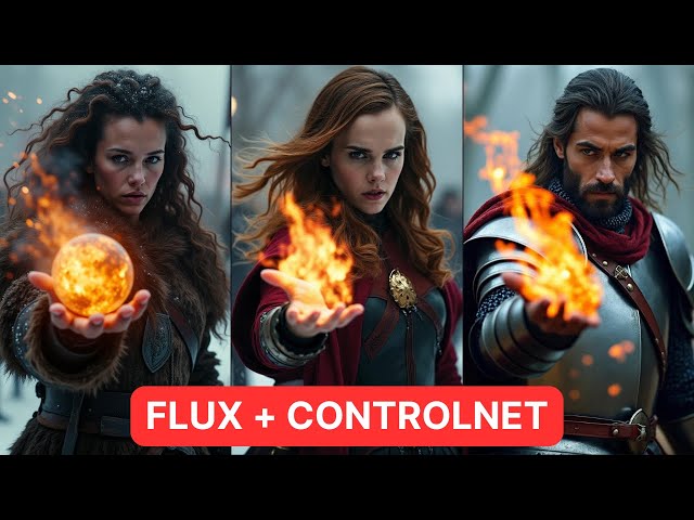 Flux ControlNet Beginner Tutorial | Step-by-Step ComfyUI Tutorial