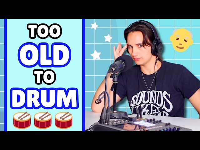 Are YOU Too Old to Start Drumming? The Truth Will Surprise You 😱🥁