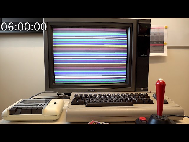 Loading World Games from cassette and playing it on my C64
