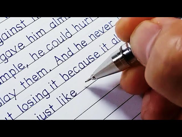 Beautiful Handwriting | Neat and Clean, PRINT Handwriting Style | Calligraphy | THOR