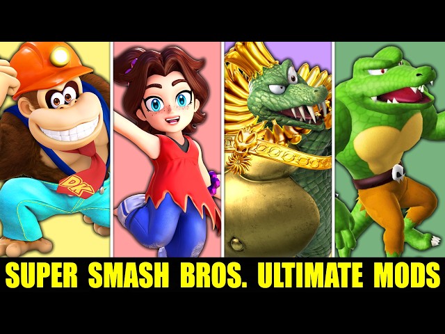 Donkey Kong Bananza Characters | Super Smash Bros. Ultimate Mods